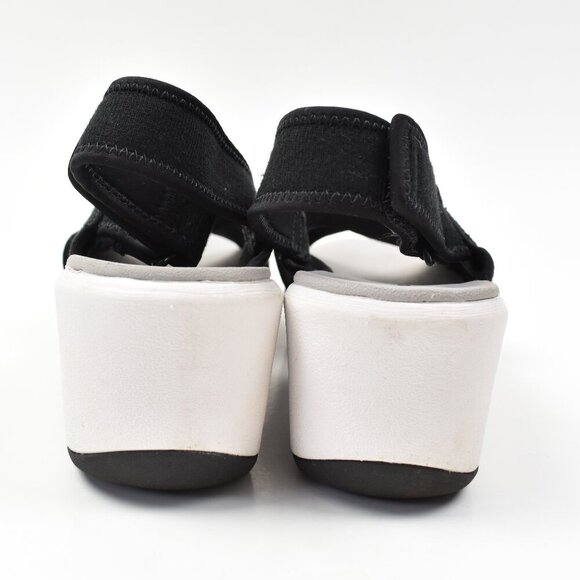 Clarks Cloudsteppers Cali Cove Wedge Platform Sandals - 8.5 - Picture 10 of 13
